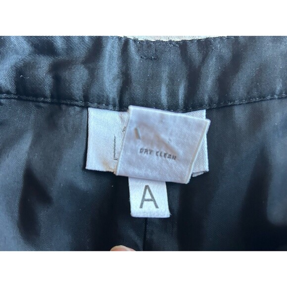 Ann Taylor LOFT Size 2 Black White Tweed Dress Pants Bootcut Wool Lined - Picture 9 of 9